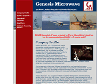 Tablet Screenshot of genesismicrowave.com